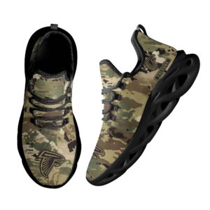 02 Atlanta Falcons Hunting Camo Style Max Soul Shoes