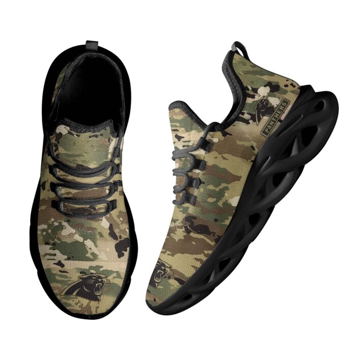 05 Carolina Panthers Hunting Camo Style Max Soul Shoes