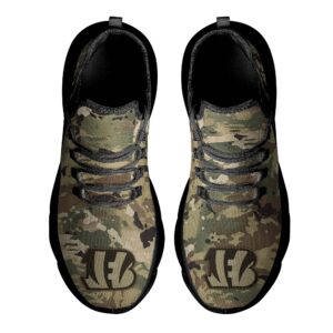 07 Cincinnati Bengals Hunting Camo Style Max Soul Shoes