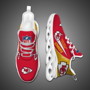 1 Kansas City Chiefs Personalized Super Bowl Champions Max Soul Shoes