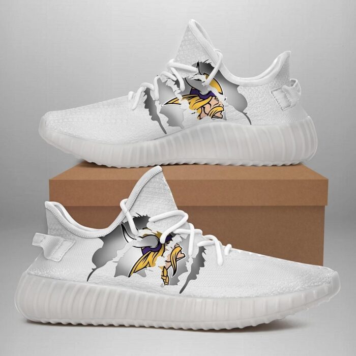 240708 Minnesota Vikings Yeezy Shoes Sneakers, Custom Yeezy Boost, Hypebeast Shoes, Custom Shoes, Custom Sneaker