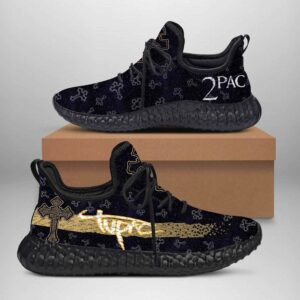 2Pac Tupac Yeezy Boost Shoes Sport Sneakers Yeezy Shoes