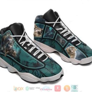 3D Every Wolf Air Jordan 13 Sneaker Shoes