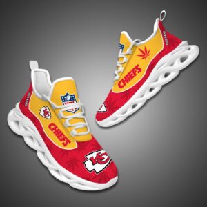 5 Kansas City Chiefs Personalized Weed Limited Edition Max Soul Shoes