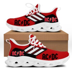 ACDC Band Lover Red Shoes Max Soul