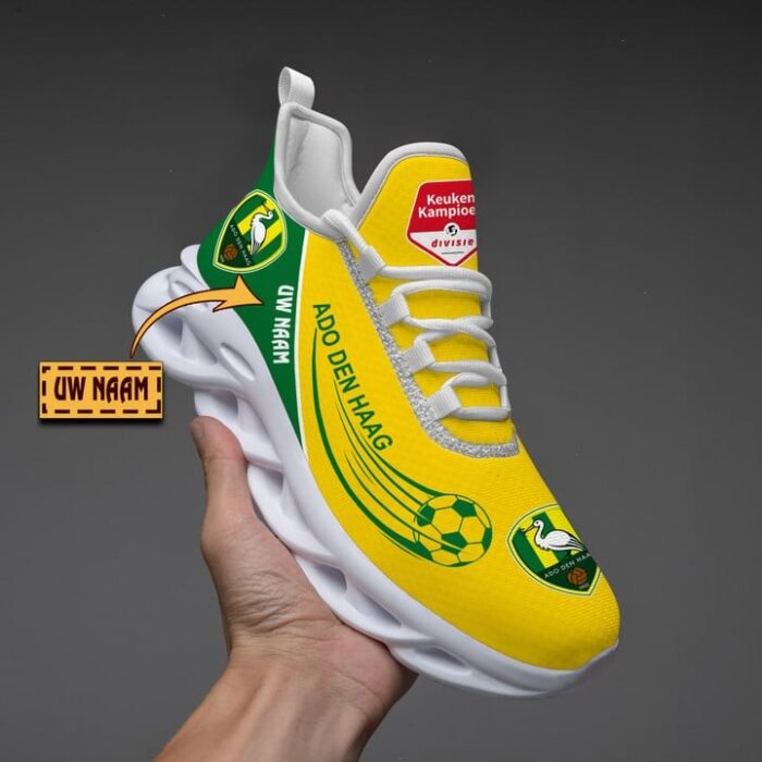 ADO Den Haag Custom Name Yellow Green Sport Max Soul Shoes