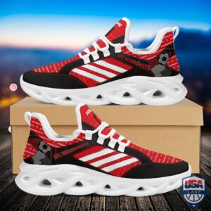 AFC Bournemouth Custom Name Red Black Max Soul Shoes