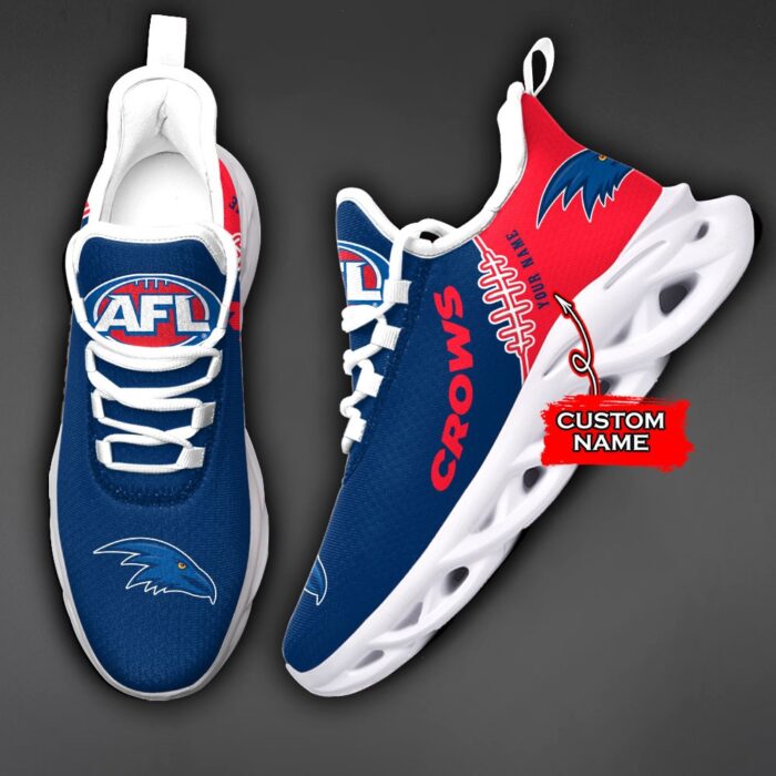 AFL Adelaide Crows Max Soul Sneaker Custom Name C44