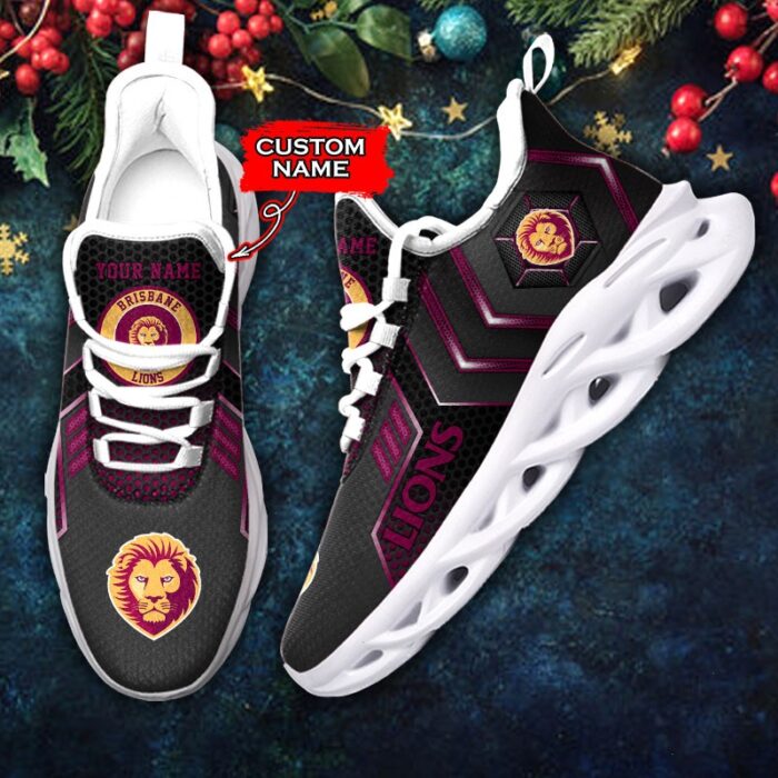 AFL Brisbane Lions Max Soul Sneaker Custom Name B79