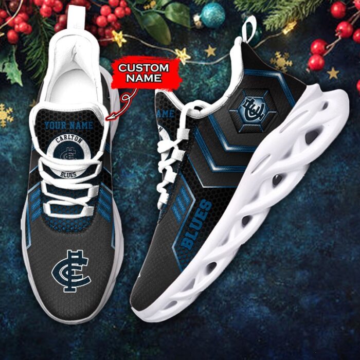 AFL Carlton Blues Max Soul Sneaker Custom Name B80