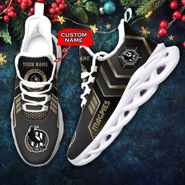 AFL Collingwood Magpies Max Soul Sneaker Custom Name B81