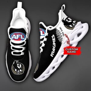 AFL Collingwood Magpies Max Soul Sneaker Custom Name C44