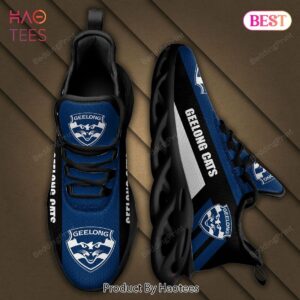 AFL Geelong Cats Black Blue Max Soul Shoes