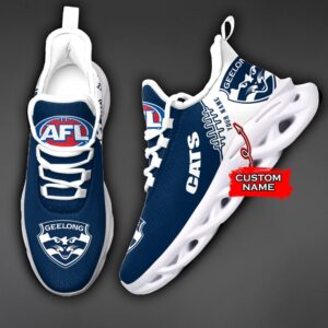 AFL Geelong Cats Max Soul Sneaker Custom Name C44