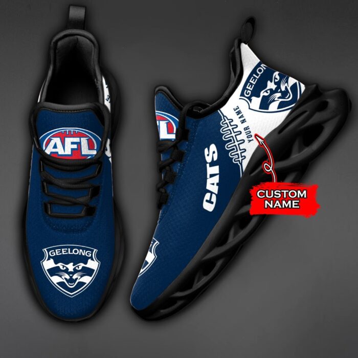 AFL Geelong Cats Max Soul Sneaker Custom Name C44