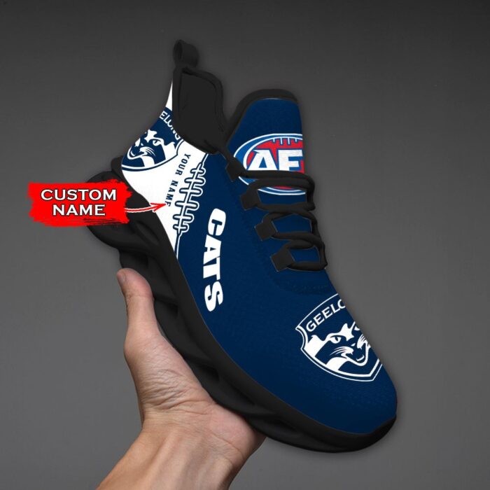 AFL Geelong Cats Max Soul Sneaker Custom Name C44