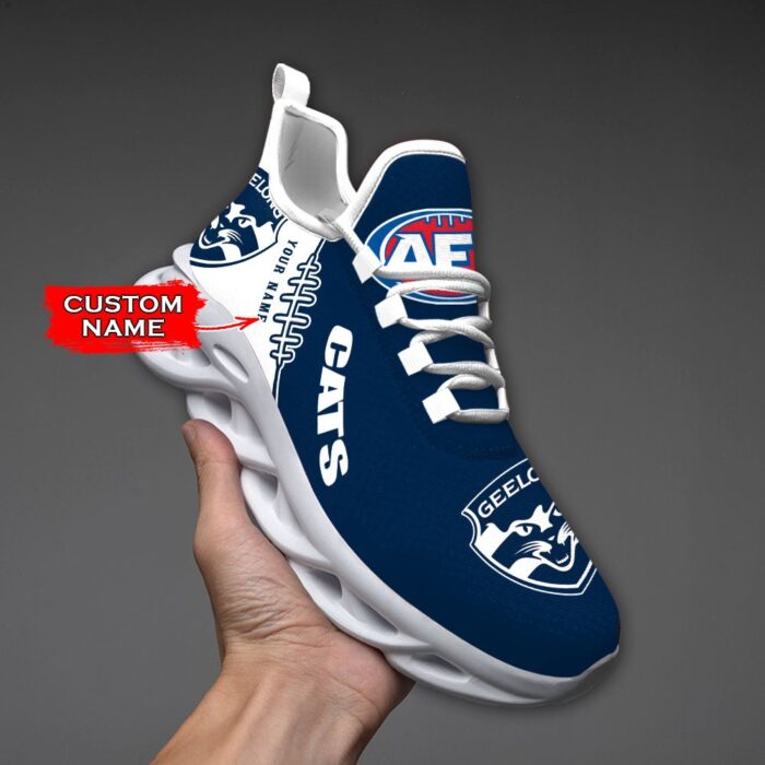 AFL Geelong Cats Max Soul Sneaker Custom Name C44