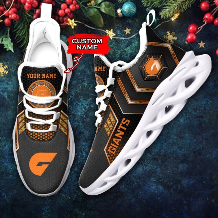 AFL Greater Western Sydney Giants Max Soul Sneaker Custom Name B86