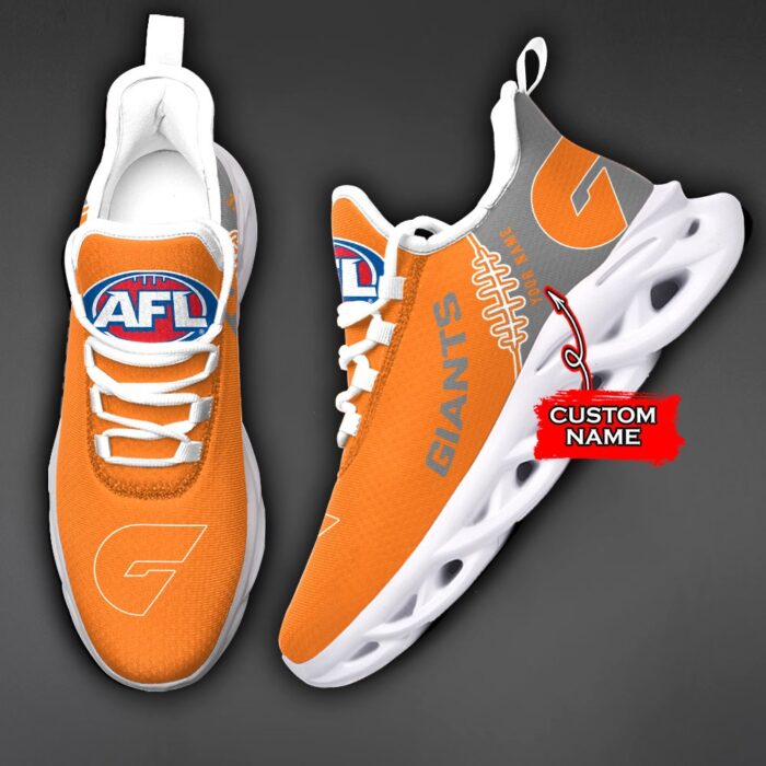 AFL Greater Western Sydney Giants Max Soul Sneaker Custom Name C44