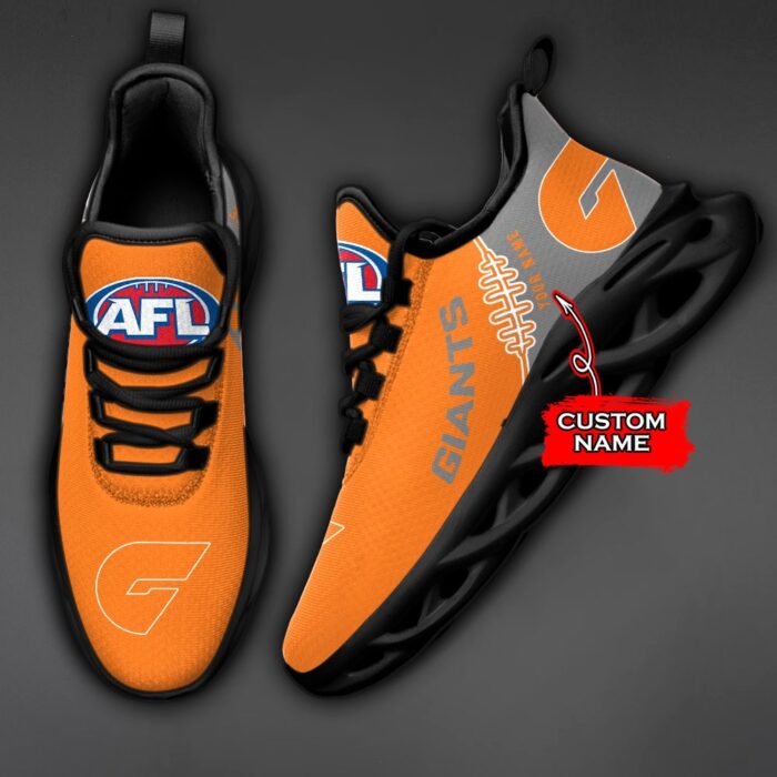 AFL Greater Western Sydney Giants Max Soul Sneaker Custom Name C44