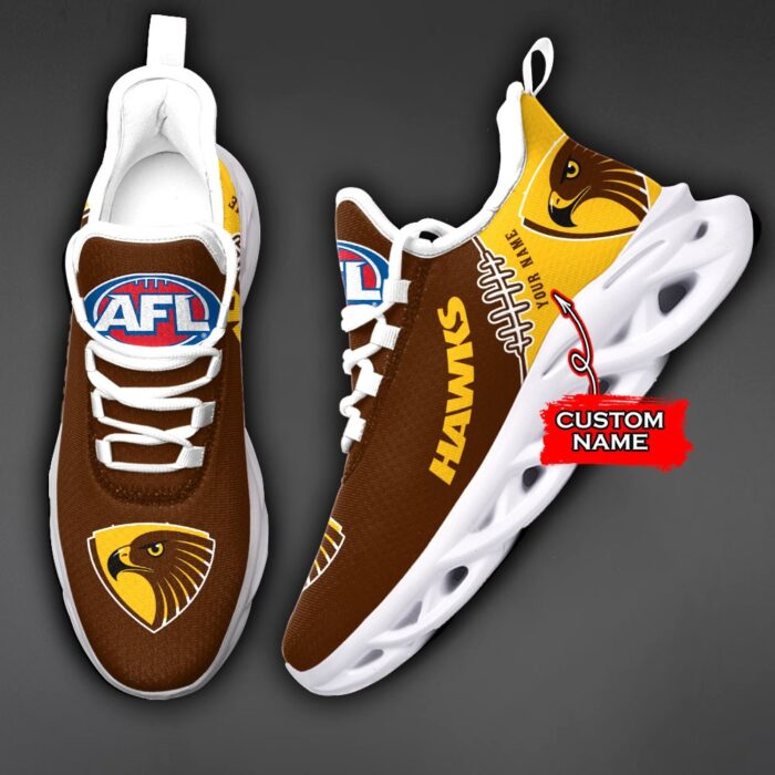 AFL Hawthorn Hawks Max Soul Sneaker Custom Name C44