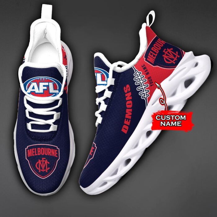 AFL Melbourne Demons Max Soul Sneaker Custom Name C44