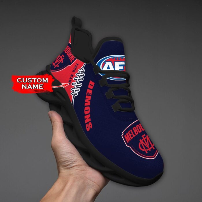 AFL Melbourne Demons Max Soul Sneaker Custom Name C44