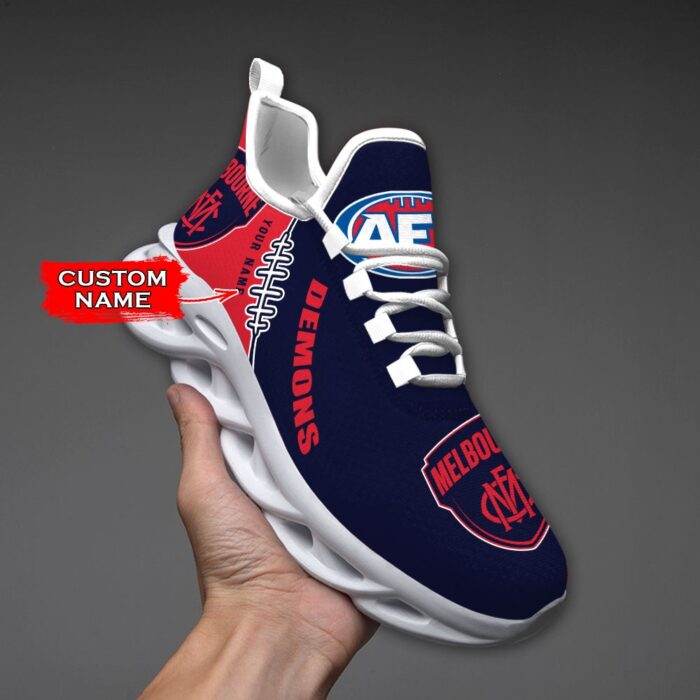 AFL Melbourne Demons Max Soul Sneaker Custom Name C44