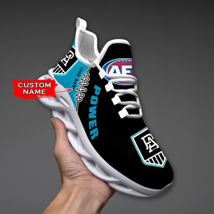 AFL Port Adelaide Power Max Soul Sneaker Custom Name C44