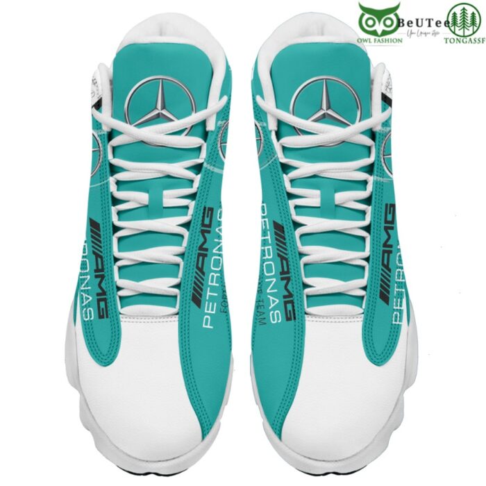 AMG Petronas Mercedes Racing Car Sneaker Air Jordan 13