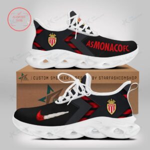 AS Monaco Black Max Soul Shoes