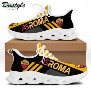 AS Roma Yellow Stripes Black Max Soul Shoes