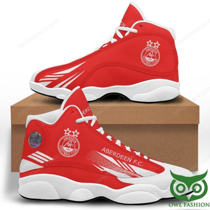 Aberdeen F.C. Red White Air Jordan 13