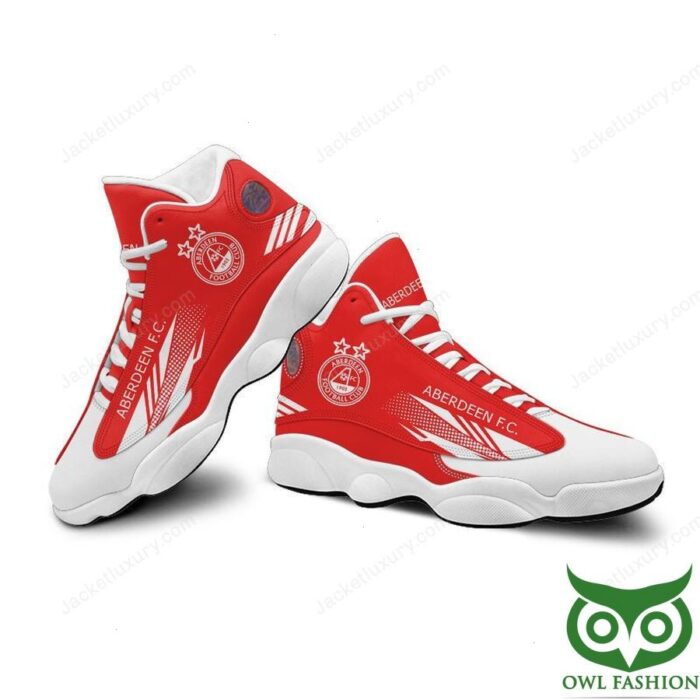 Aberdeen F.C. Red White Air Jordan 13