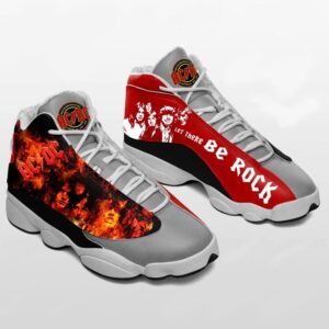 Ac Dc Band Let There Be Rock Air Jordan 13 Shoes Limited Edition