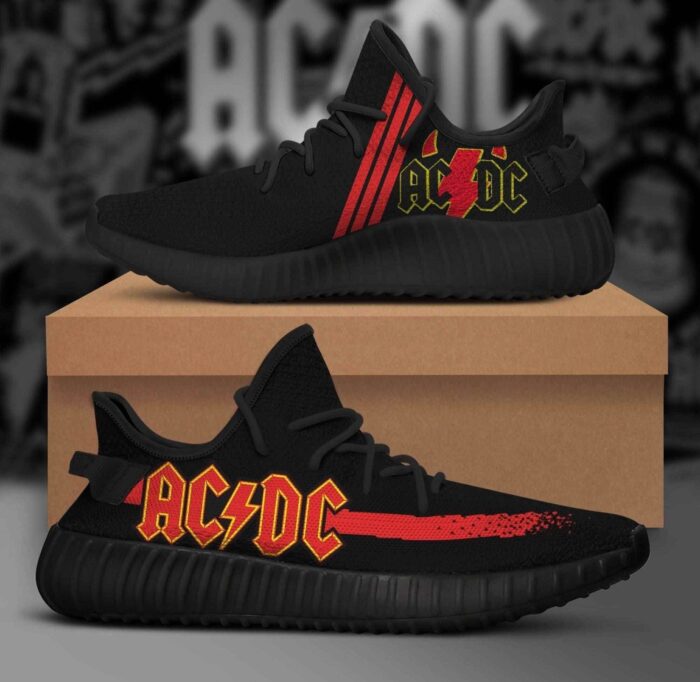 Acdc Band Yeezy Boost Shoes Sport Sneakers Yeezy Shoes