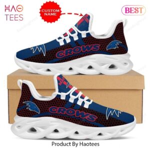 Adelaide Crows AFL Custom Name Max Soul Shoes