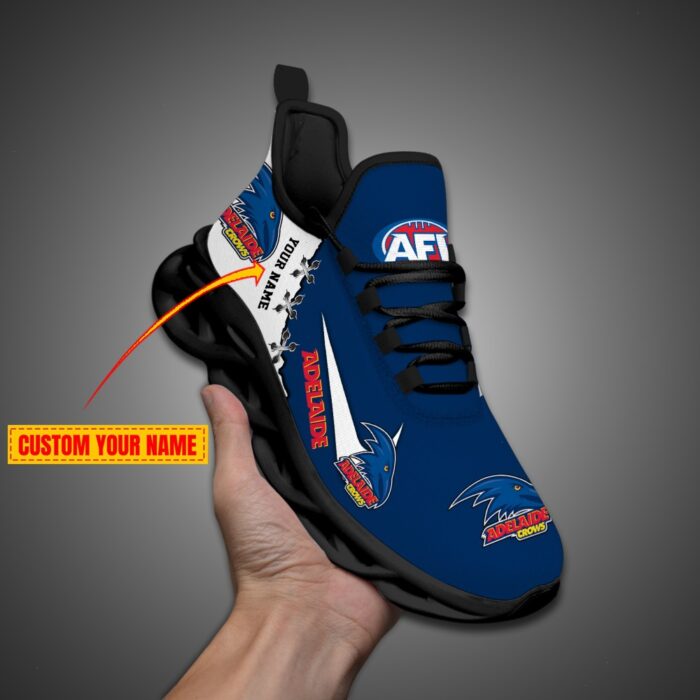 Adelaide Crows Personalized AFL Max Soul Shoes