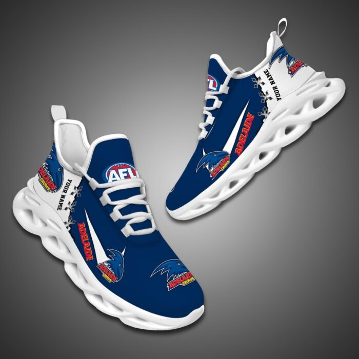 Adelaide Crows Personalized AFL Max Soul Shoes