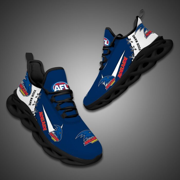 Adelaide Crows Personalized AFL Max Soul Shoes