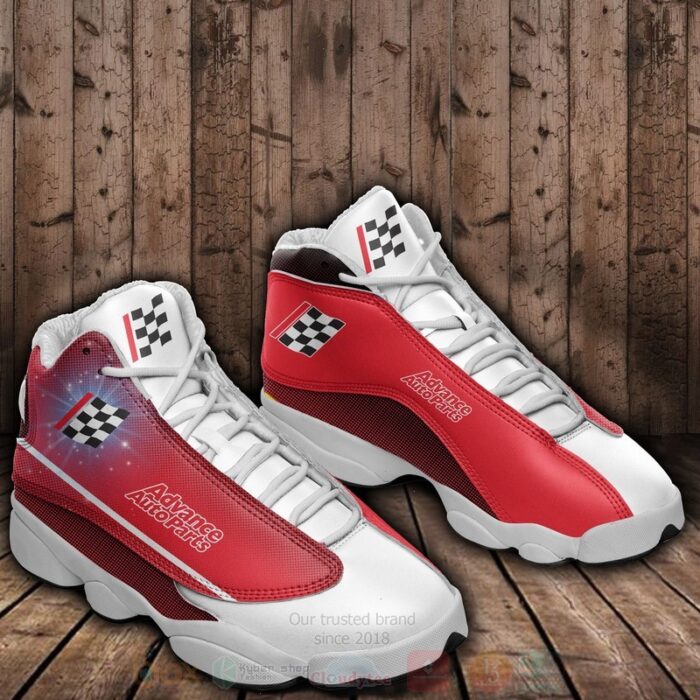 Advance Auto Parts Red Air Jordan 13 Shoes