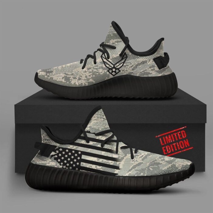 Air Force Camo Runing Yeezy Shoes Sport Sneakers