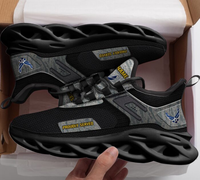 Air Force Personalized Veteran Premium Max Soul Shoes