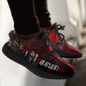 Akatsuki Clan Yeezy Shoes Naruto Art 92