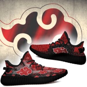 Akatsuki Cloud Yeezy Shoes Naruto Art 177