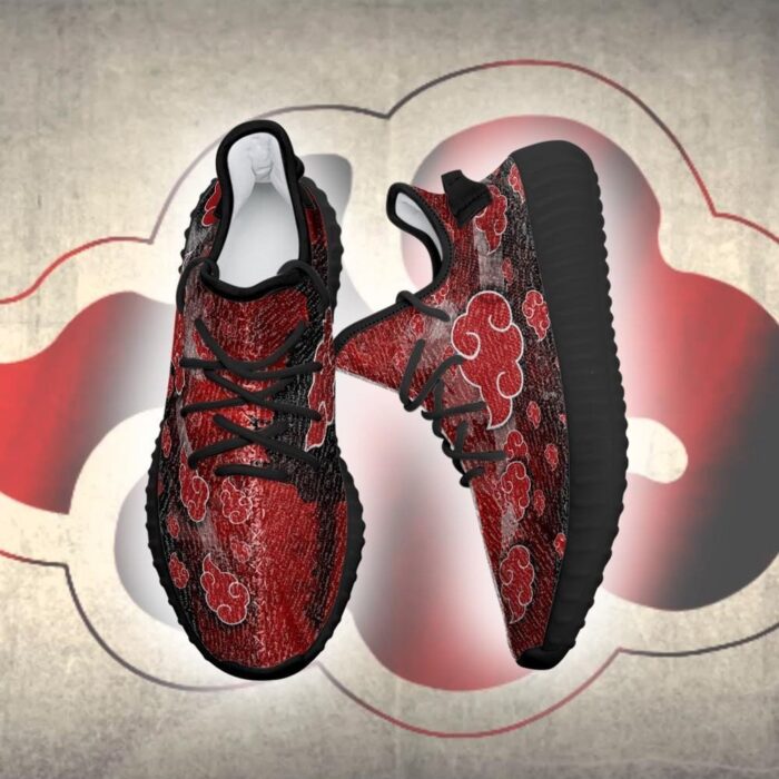 Akatsuki Cloud Yeezy Shoes Naruto Art 177