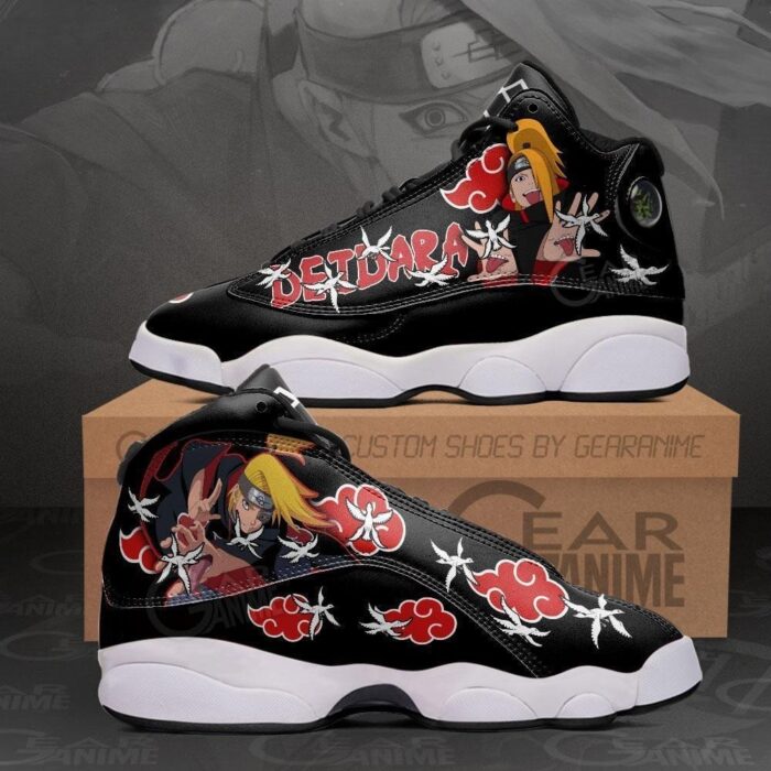 Akatsuki Deidara Anime Air Jordan 13 Shoes