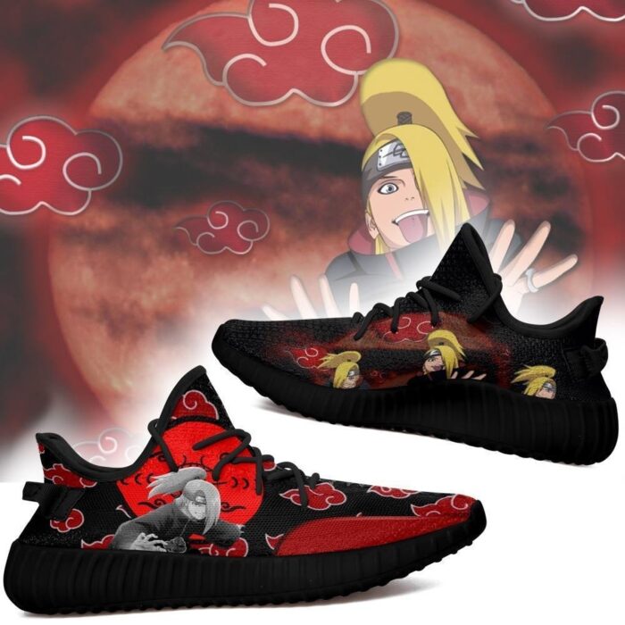 Akatsuki Deidara Yeezy Shoes Naruto Art 94