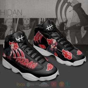 Akatsuki Hidan Naruto Custom Anime Air Jordan 13 Shoes