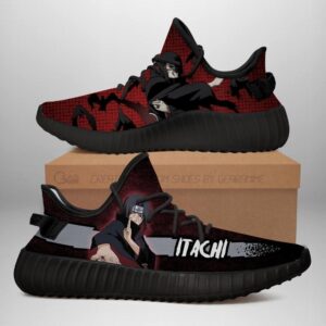 Akatsuki Itachi Yeezy Shoes Naruto Art 27